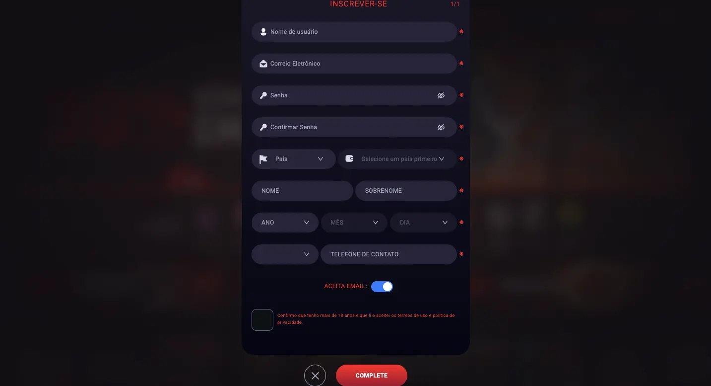 INSCREVER-SE